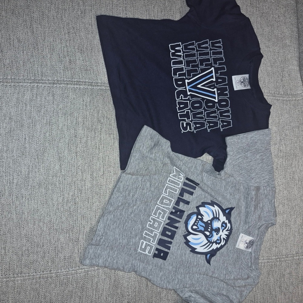 Villanova Wildcats Kids T-Shirt Lot of 2 size 3T